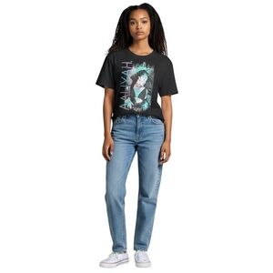 Aaliyah Woman’s Black Short Sleeve Graphic Tee size Medium